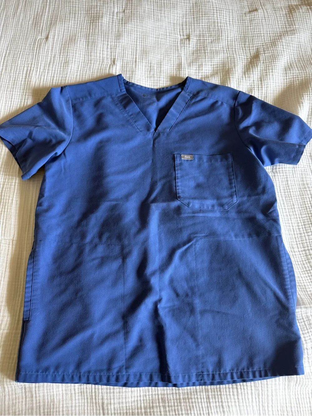 Figs Men's Royal Blue Scrub Set - Top & Pants